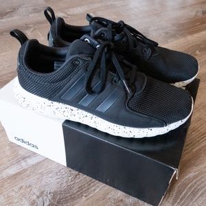 Used Adidas CF Lite Racer Black Shoes Mens 9